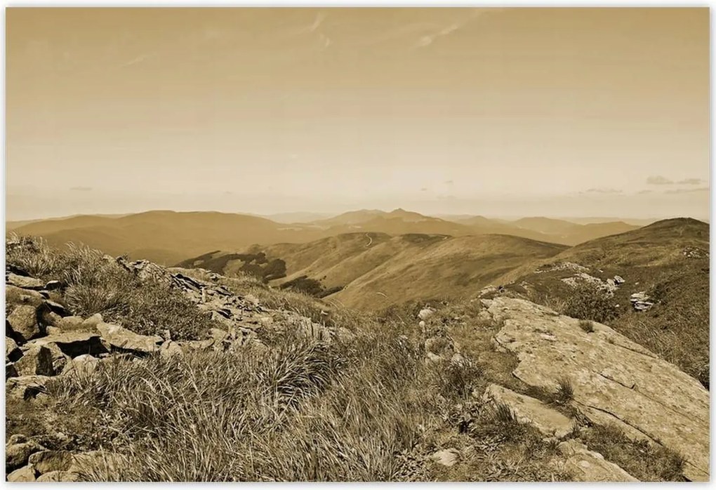 Poszterek 200x135 Bieszczadzki tájkép