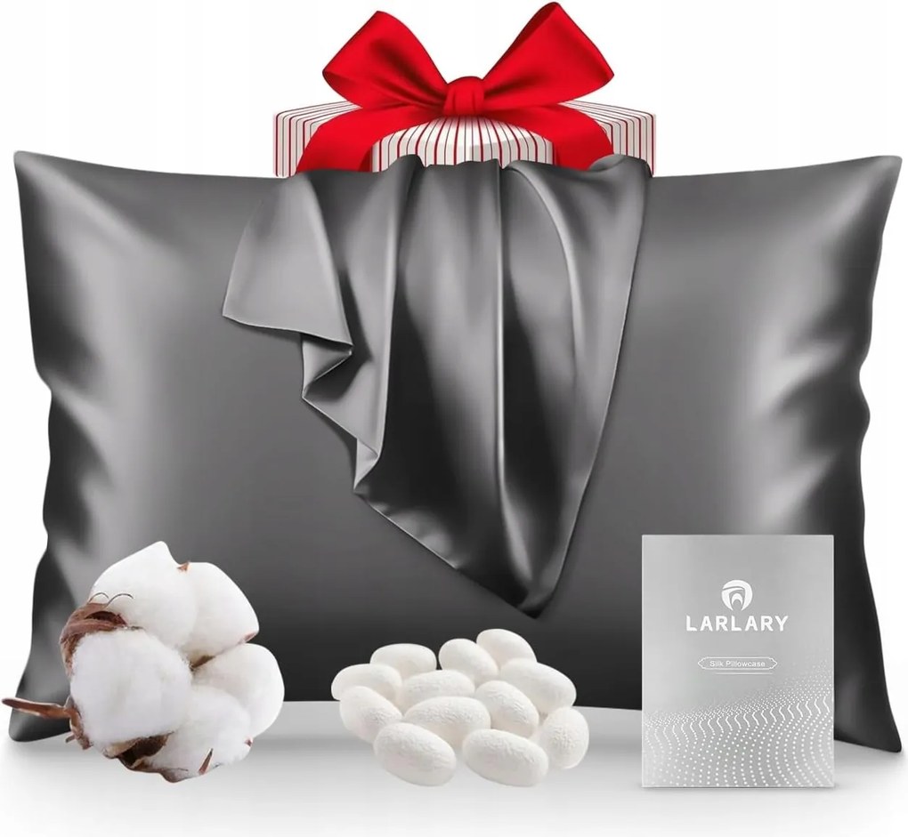 Selyem Párnahuzat Puha És Hipoallergén 50 X 75 CM