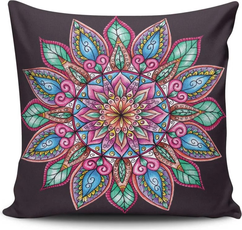 Díszpárna, 43×43 cm – MANDALA-14