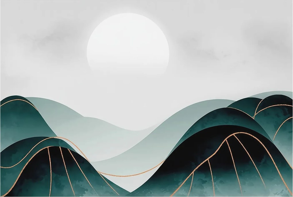 Fotótapéta Flizelin Dekoratív az irodába Látszólagos nyugalom 104x70 Ragasztó