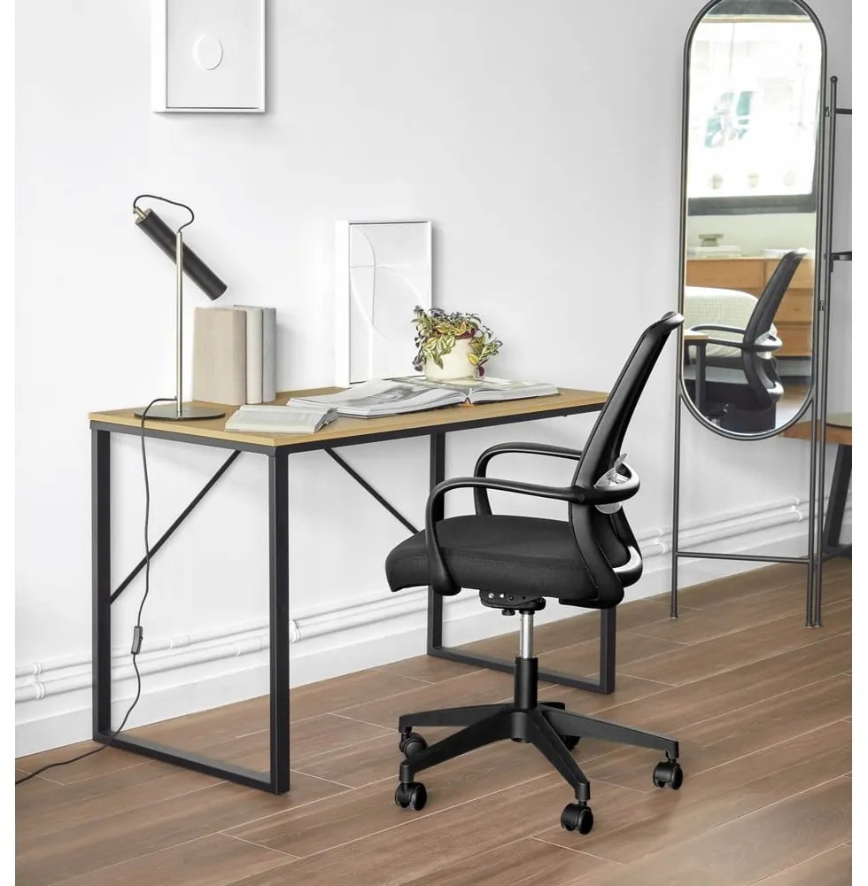 Fekete irodai szék Melva – Kave Home