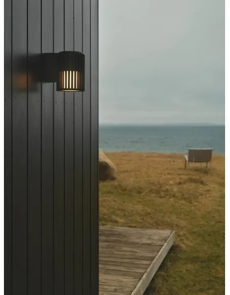 Nordlux - Kültéri fali lámpa ALUDRA 1xE27/15W/230V fekete
