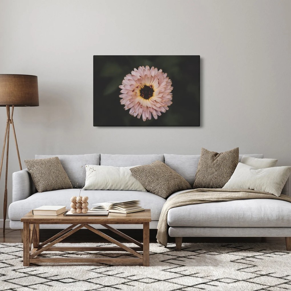 Narancsságra virág képe (90x60 cm)