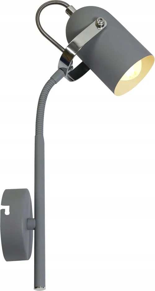 Fali lámpa Candellux szürke E14 40 W