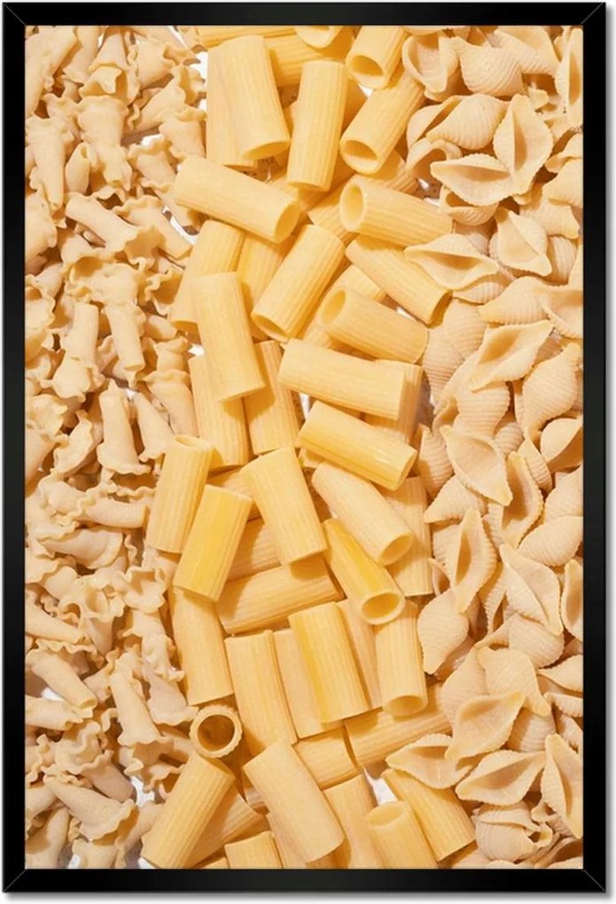 Poszterek keretben 40x60 Tészta paszta típusok