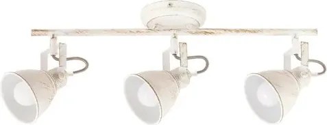 Rabalux beltéri karos spotlámpa e14 3x40w antik fehér vivienne