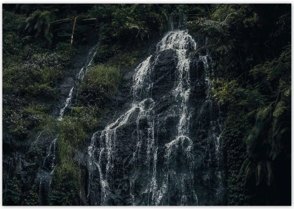 Poszterek 100x70 Vízesés Indonézia folyó