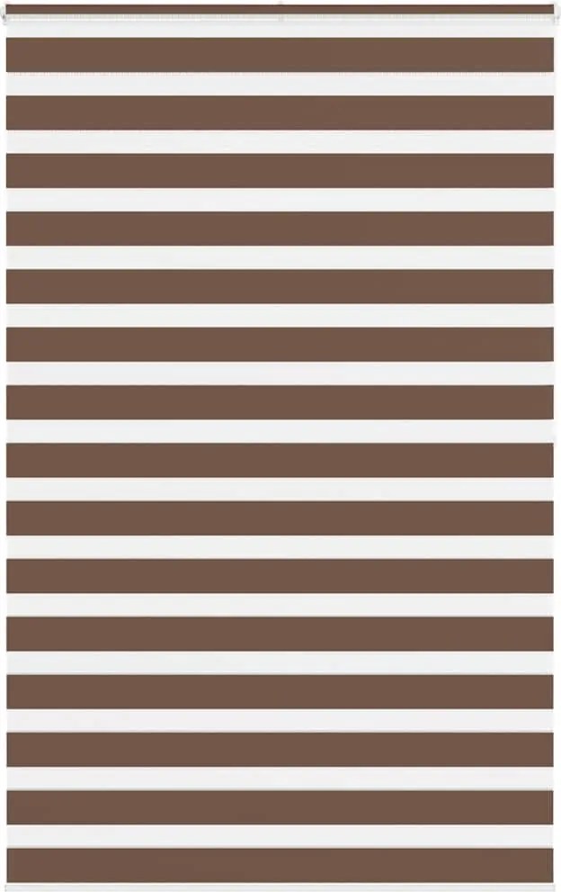 vidaXL zebrafüggönnyel barna szövetszélesség 140,9 cm poliészter