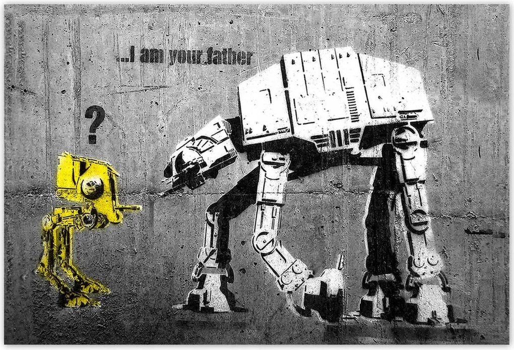Poszterek 155x105 Banksy I am your father