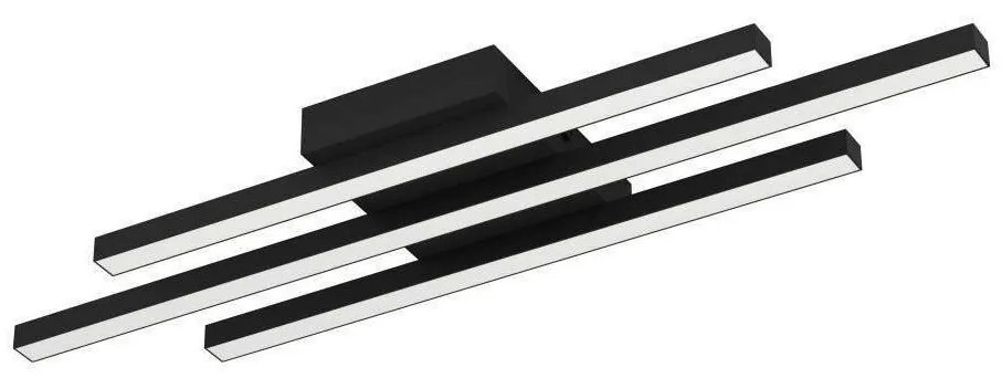Eglo Eglo 31231 - LED Mennyezeti lámpa CANNIGIONA LED/15,8W/230V fekete EG31231