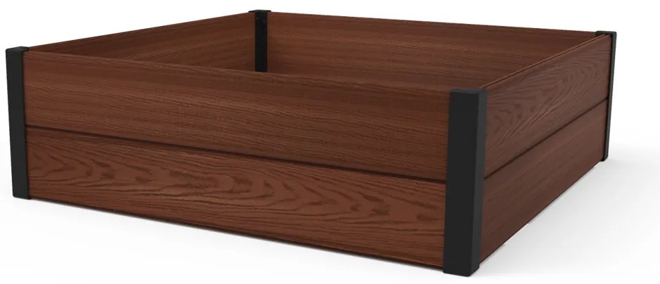 KETER MAPLE SQUARE műanyag magaságyás - barna (Méret: 106 x)
