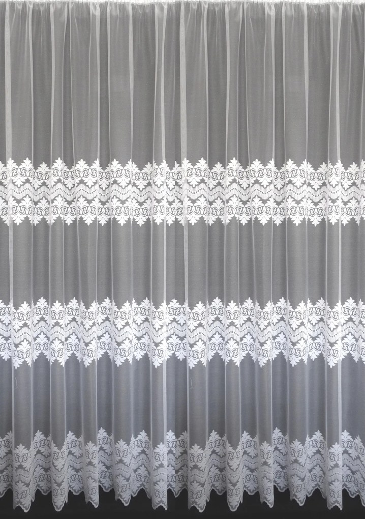 Mg Függöny 619/89 Fehér 500x250cm készre szerelve M szalaggal