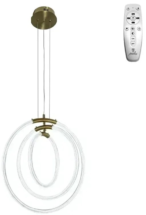 NEDES J4358-G Modern Led Függesztett Lámpa IP20