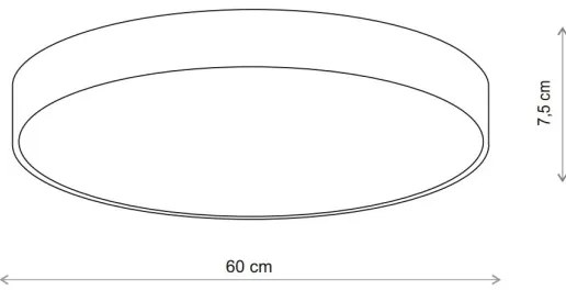 Brilagi - Érzékelős mennyezeti lámpa CLARE 5xE27/24W/230V átm. 60 cm bézs