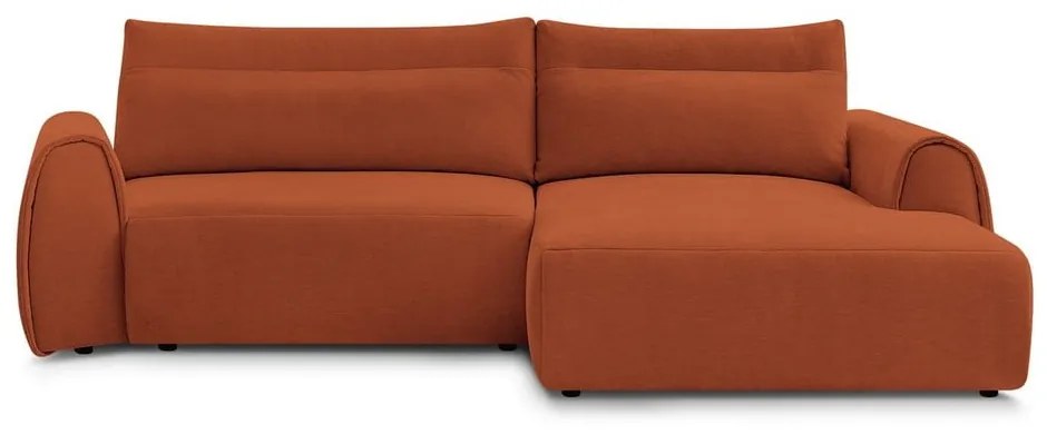 Narancssárga sarokkanapé Aden – Bobochic Paris