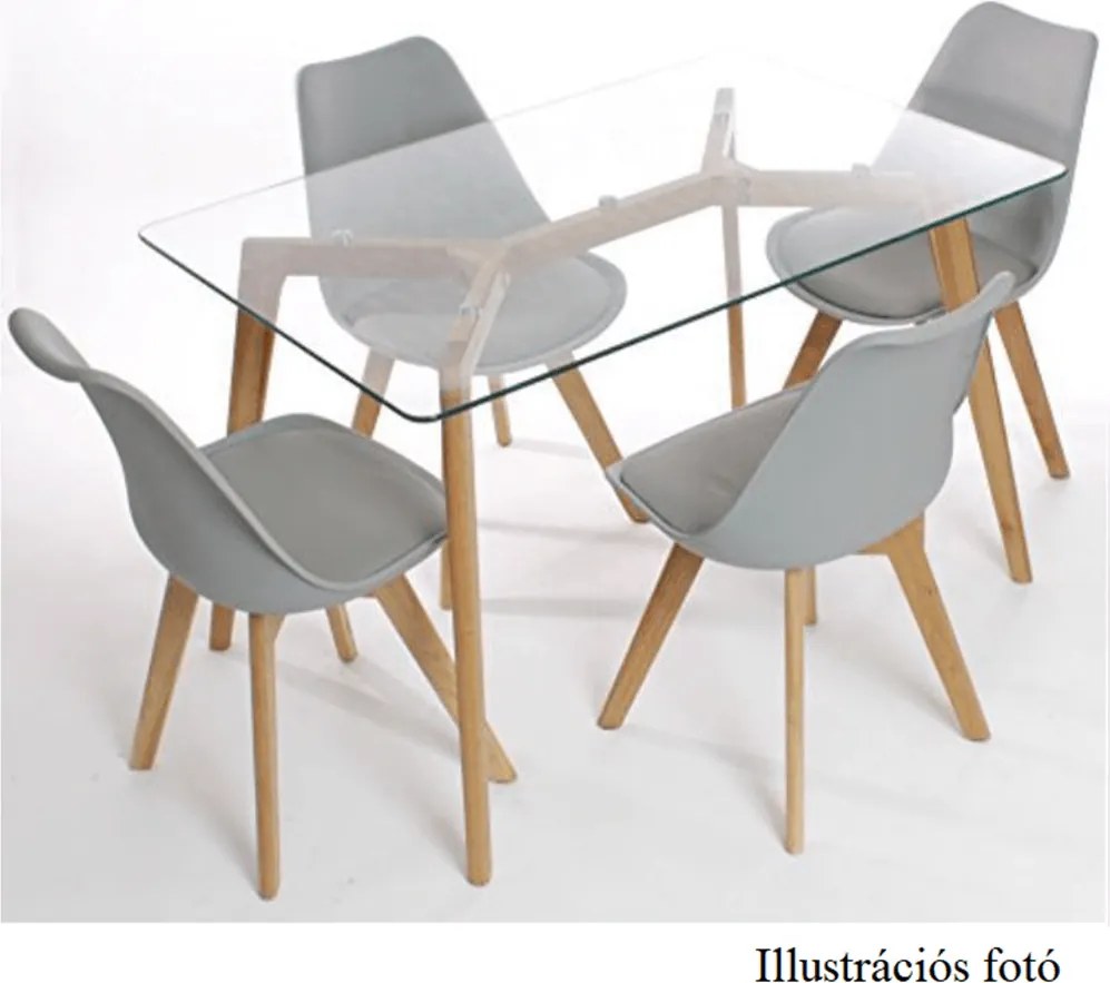 szék, szürke/bükk, BALI 2 NEW