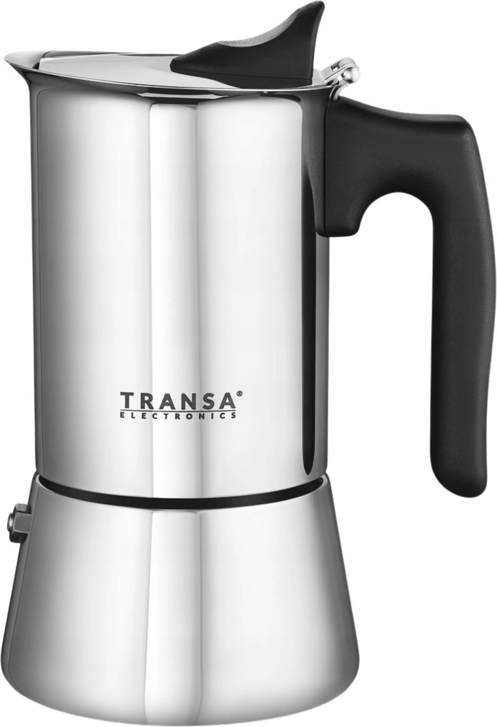 Kávéfőző Rozsdamentes Acél 4 Csésze Transa Kávéfőző 200ml