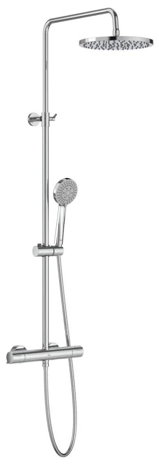 Roca A5A2F18C00 - VICTORIA termosztátos zuhanyszett, fényes króm