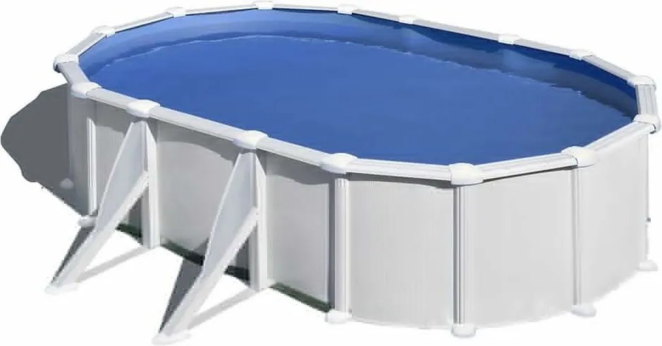 GRE KIT 5 fémfalas családi medence szett 5,0 x 3,0 x 1,2 m
