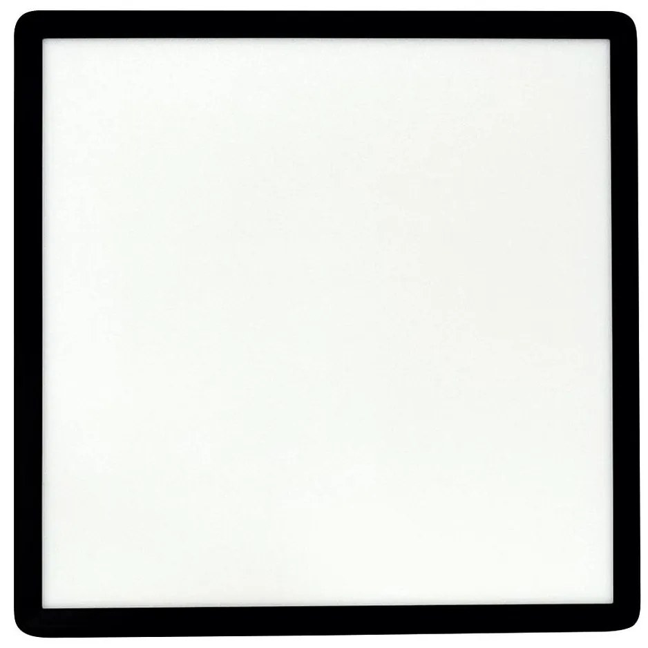 LED mennyezeti lámpatest LED/24W/230V 3000/4000/6500K 30x30 cm fekete