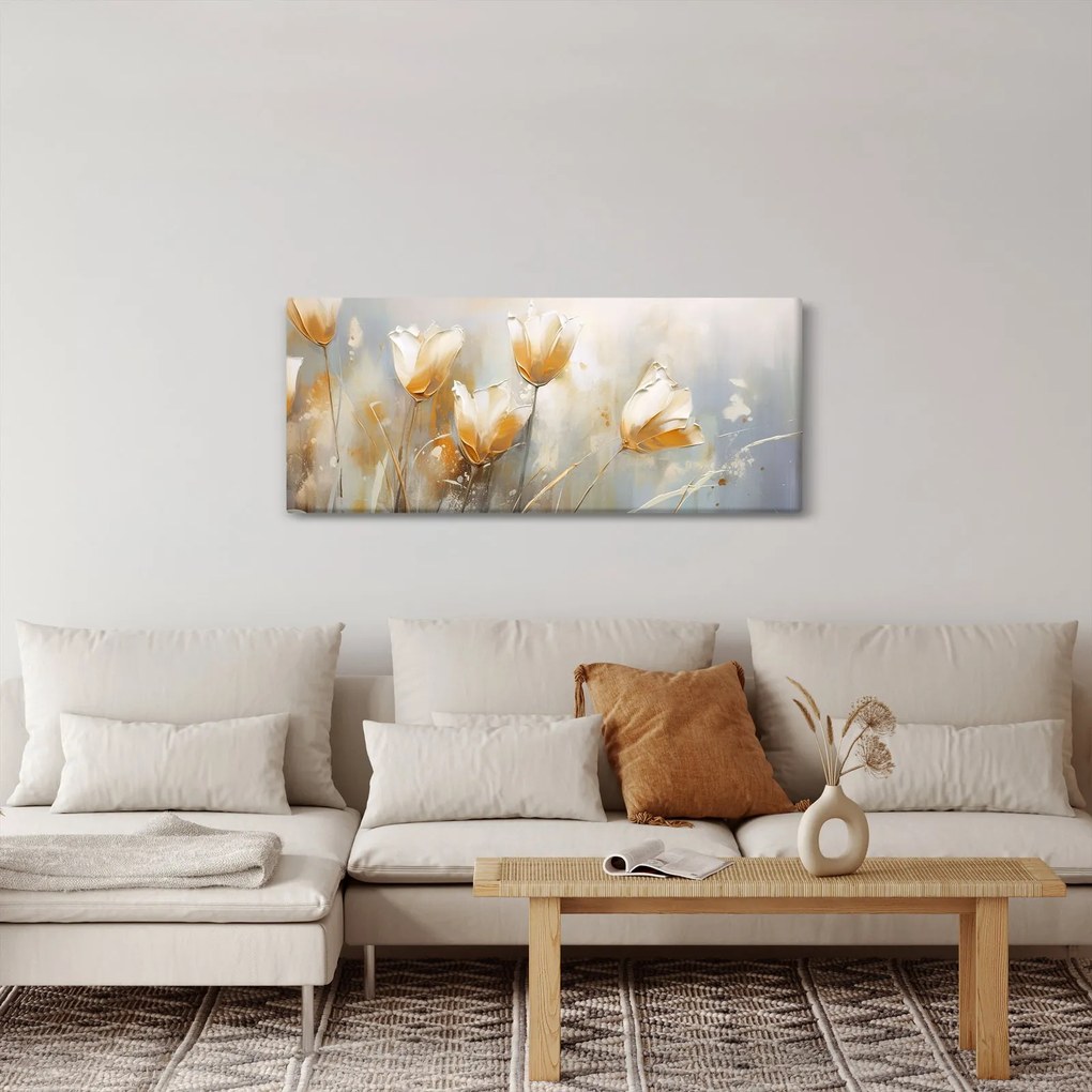 Kép - Tulipánok festése (120x50 cm)