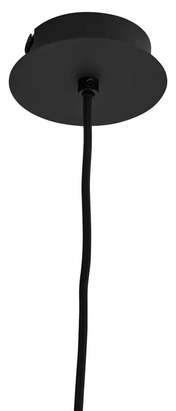 Art Deco lógólámpa fekete füstüveggel - Vidro