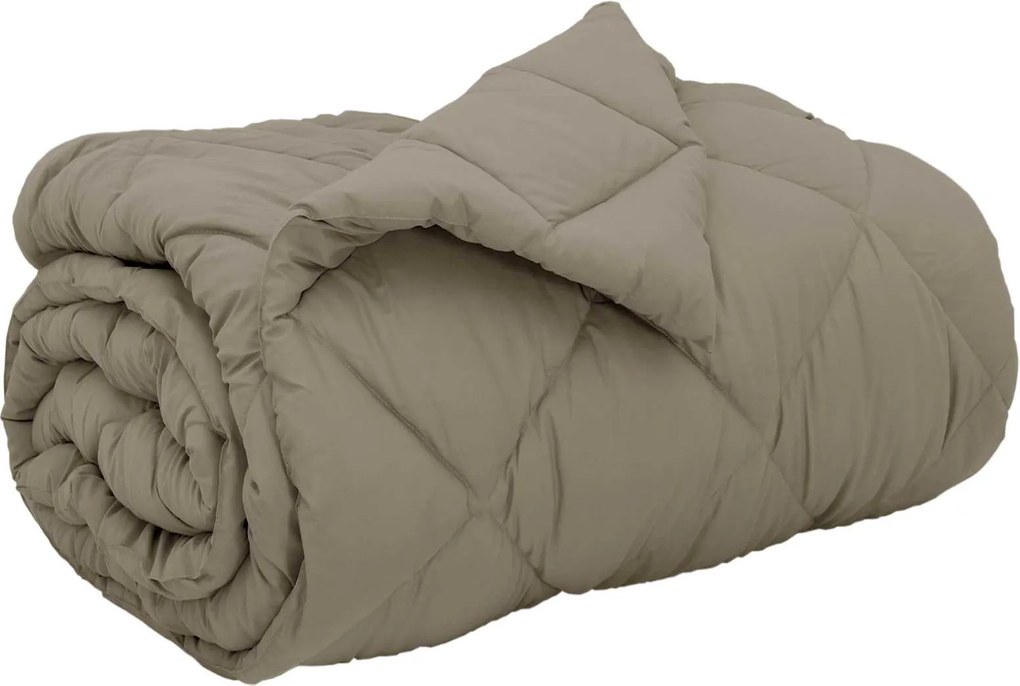 vidaXL Téli takaró Világosszürke 200 x 135 cm Mikroszál
