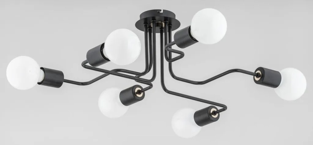 Alfa HARP 62184 Plafonlámpa 6x60W/E27 IP20