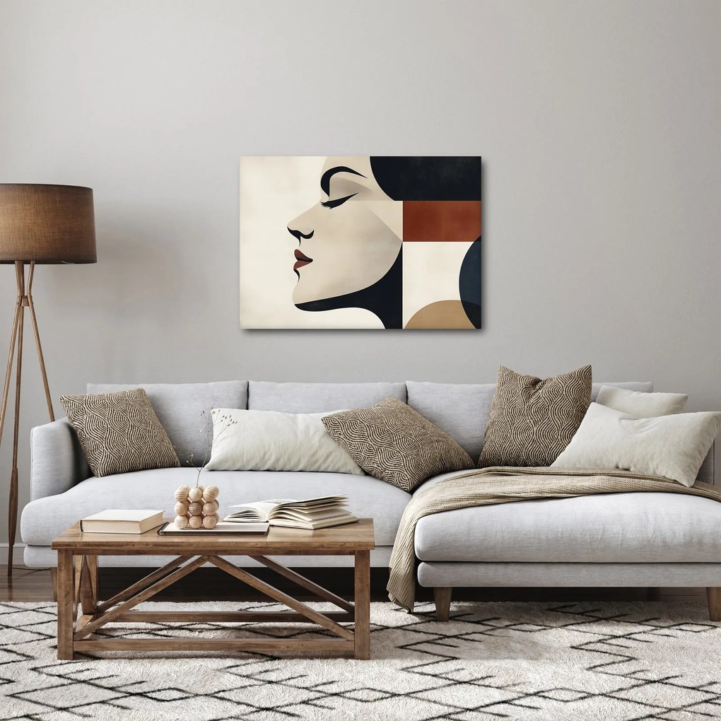 Kép - Nő profilból (70x50 cm)