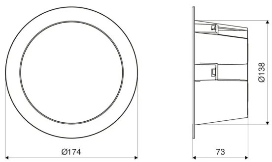 Steinel 084998 - LED mennyezeti lámpa s érzékelővel LED/10,8W/230V 3000/4000/570