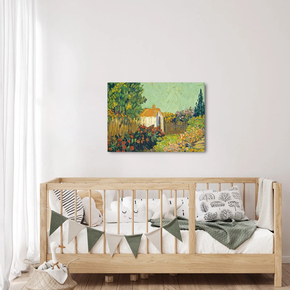 Kép - Imitator of Vincent van Gogh, Landscape, reprodukciók (70x50 cm)