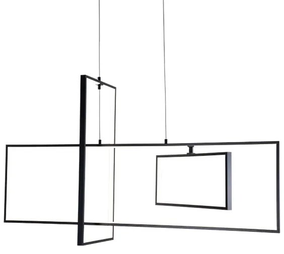 ONLI - LED Csillár zsinóron SQUID LED/60W/230V 4000K fekete