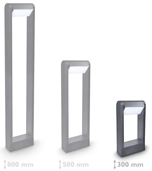 Brilagi - LED Kültéri lámpa CROTONE LED/7W/230V antracit IP54 30 cm