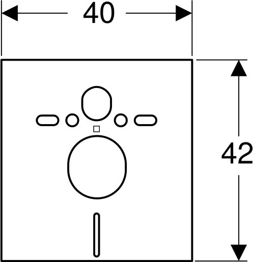 Függesztett WC + ETIUDA WC-ülőke + SIGMA nyomólap + beépíthető modul + alátét
