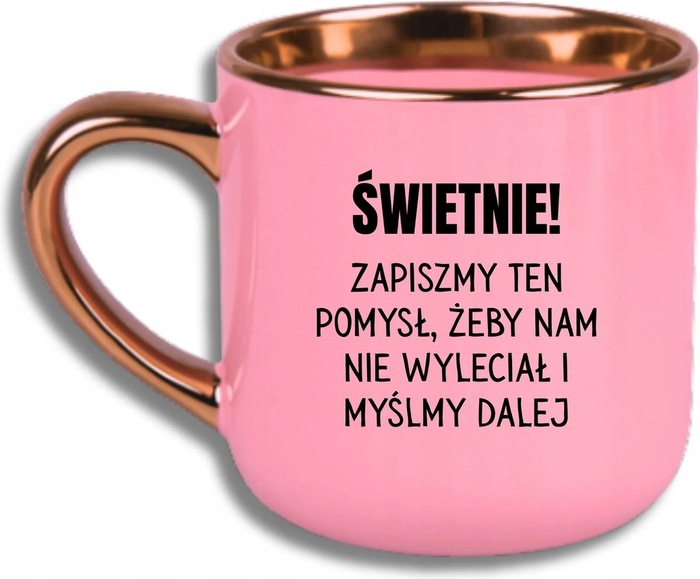 Bögre Rózsaszín Elegáns Nagy Vicces Ajándék Nagyszerű!