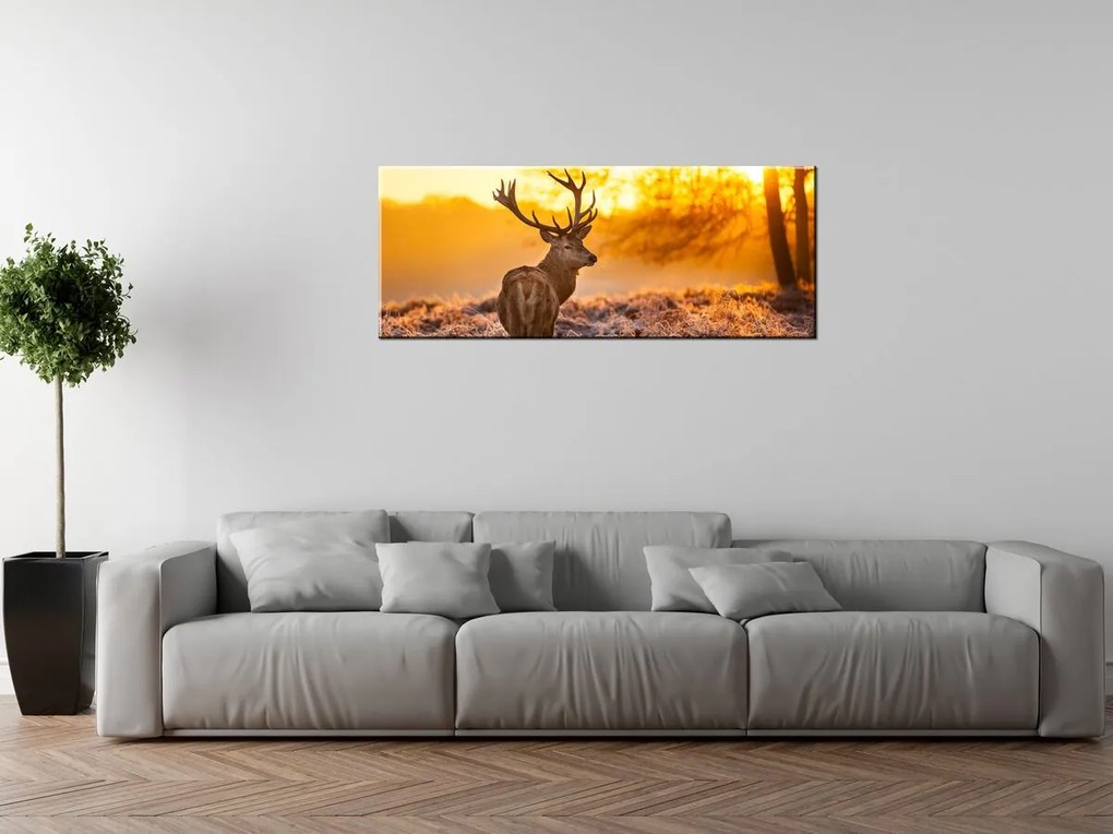 Gario Vászonkép Eros szarvas Méret: 100 x 70 cm