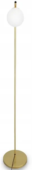 Állólámpa 1xE27/40W/230V arany/fehér