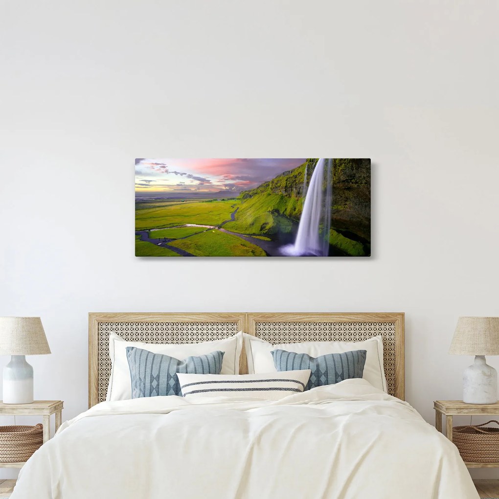 Vízesések képe (120x50 cm)