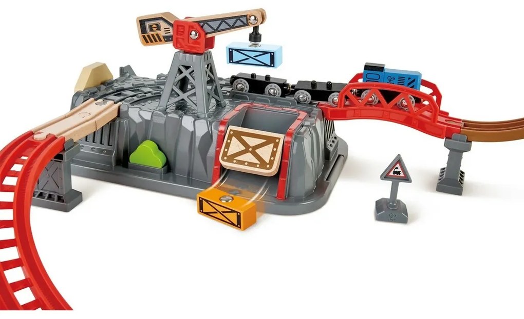 Hape Train pálya játékdobozzal