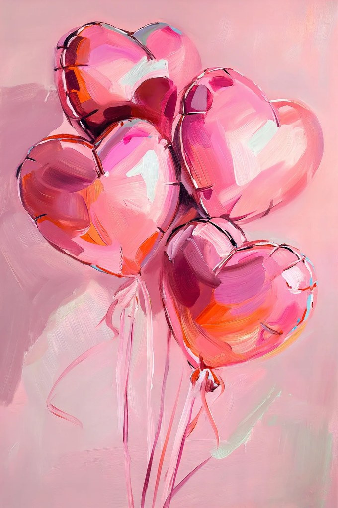 Poszter 20x30cm Szerelem a levegőben