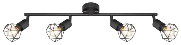 Globo 54802S-4 - Spotlámpa XARA 4xE14/40W/230V