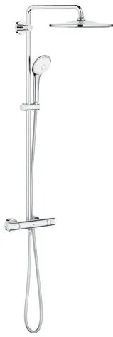 Zuhanyrendszer GROHE Euphoria a falra termosztatikus csapteleppel króm 26075001