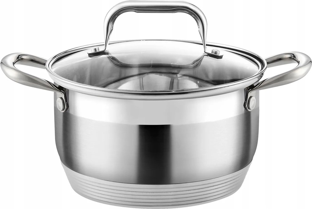 HausRoland fazék 24cm acél 6,1l