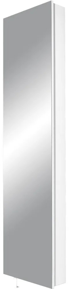 Fehér előszoba szekrény 50x195x18 cm Rotary – Germania