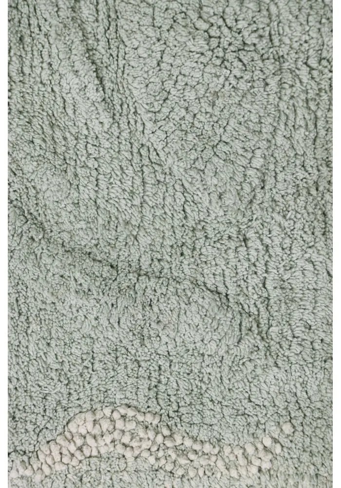 Mentazöld pamut gyerek játszószőnyeg 90x130 cm Waves – Lorena Canals