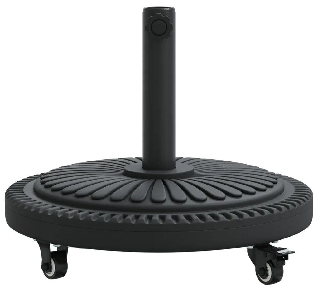 Napernyő Alap Kerek Kerekekkel Ø38-48 mm Rúdhoz 13 kg