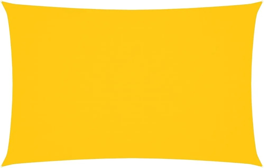 vidaXL sárga téglalap alakú oxford-szövet napvitorla 2,5 x 5 m
