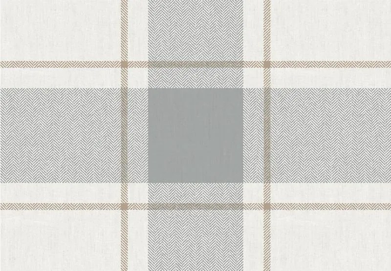 Parato Cristiana Masi Top Stripes Block barna-bézs kockás vlies tapéta – 38406