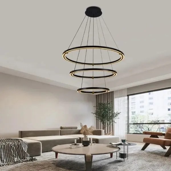 LED állítható fényerejű csillár kábellel LED/235W/230V 3000-6500K + DO