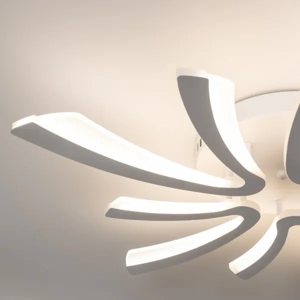 Brilagi - LED Dimmelhető felületre szerelhető csillár TWIST LED/55W/230V 3000-6500K fehér + távirányító